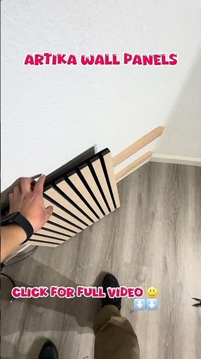 Artika wall panels installation 🔥🔥#artika #shorts #viral #diy #home #homedecor #howto #costcofinds