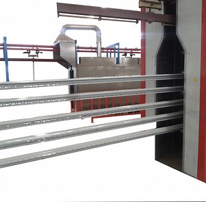 [Hot Item] Fast Color Change Powder Coating Line for Sale