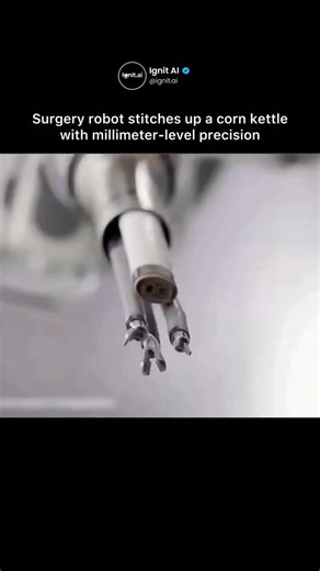 Ignit.ai on Instagram: "This is Sony's prototype microsurgery assistance robot capable of extreme precision, allowing easy operations on tiny tissues like nerves and blood vessels using pen-like controllers, featuring rapid 10-second tool changes and high-magnification imaging. Follow Ignit AI for more AI updates."