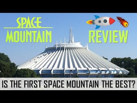 Space Mountain Review, Magic Kingdom Indoor Roller Coaster | Is the First Space Mountain the Best?