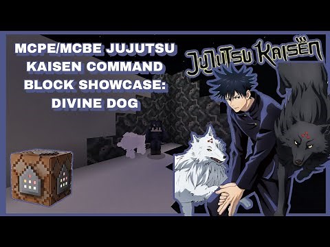 MCPE/MCBE: Jujutsu Kaisen: Divine Dog Command Block Showcase // Minecraft