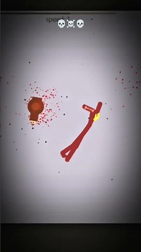 #stickman dismounting moment before kuked turbo dismount☠️ ...