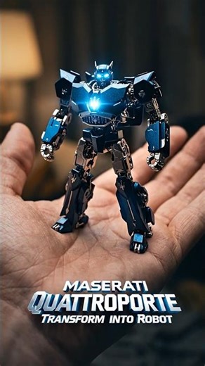 Maserati Quattroporte Transforms Into Battle Robot 🤖 | AI Cinematic Short