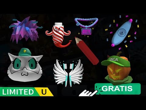8 FREE ITEMS AND ROBLOX [LIMITED FREE]
