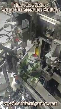 Pipe valve fitting Automatic Assemble Machine