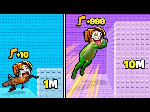 TENHO QUE VIRAR UM ANIMAL MELHOR PARA PULAR CADA VEZ MAIS ALTO NO ROBLOX