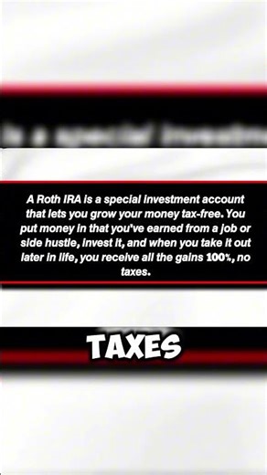 Roth IRA explained in 30 seconds (for beginners)
