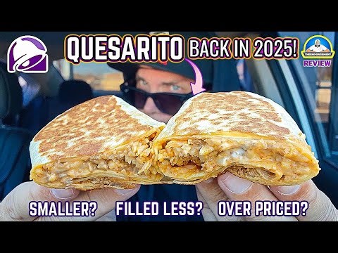 Taco Bell® Quesarito Returns! | Still The 2nd BEST Item They Ever Made? 🌯 | theendorsement
