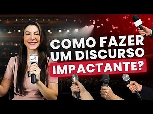 Como Começar um Discurso Como um PROFISSIONAL com 3 Dicas | Clube da Fala - Curso de Oratória