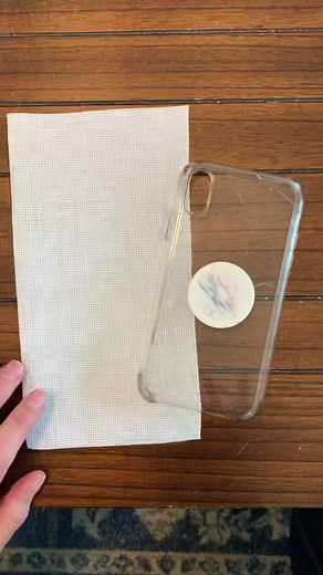 DIY Cross Stitch Phone Case Tutorial