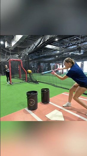 Bunting drill. See caption for more details #softball #baseball