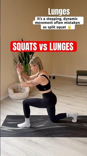 Lunges vs Split Squats ✅ Know the difference!