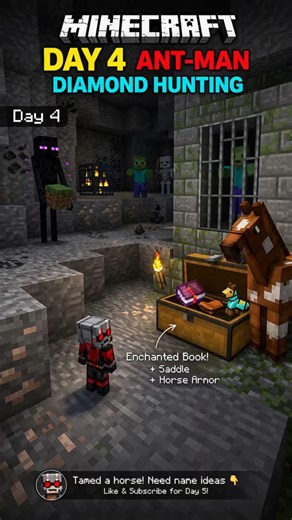 I Found a SECRET Dungeon as Ant-Man 😳 (Day 4)