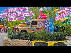 NEW Summer Festival | Full Tour at Chessington World Of Adventures (July 2024) [4K]