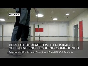 VINNAPAS®- Self-Leveling Flooring Compounds