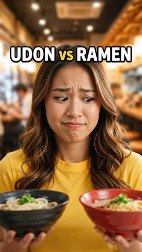 The Ultimate Noodle Showdown: Ramen vs. Udon!
