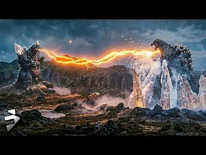 Godzilla Faces SpaceGodzilla for the First Time | GODZILLA VS SPACEGODZILLA