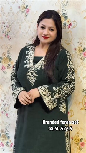 Branded woolen feran set 38,40,42,44 WhatsApp-9851107097, 9861900199 | MoonMoon Fashion