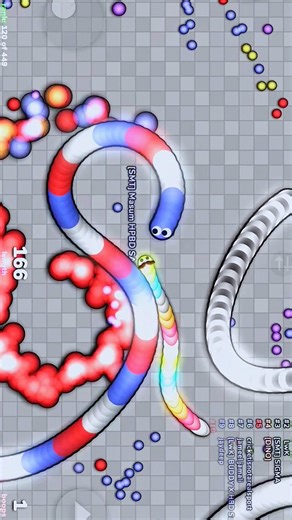 slither.io #gaming #viral #shorts