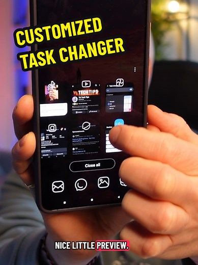 Customize Samsung Task Changer with Good Lock