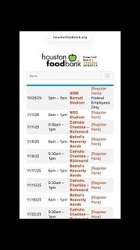 Houston Food Bank steps up food distribution as thousands face interrupted SNAP benefits