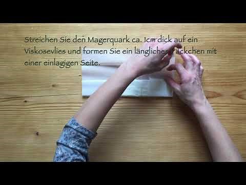 Quarkwickel / Quark - Halswickel