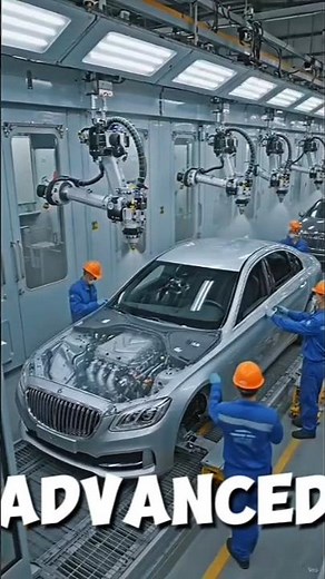 How to Make a Car in Factory😱 | Complete Manufacturing Process#shorts