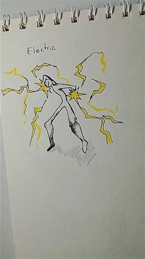 How to Draw Electric Stickman ⚡ #stickmananimation #otamix #tutorial