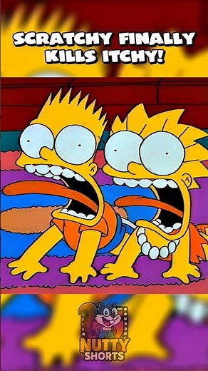 Scratchy Finally Gets Itchy! 😲🧨 #simpsons #shorts