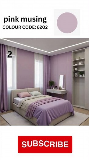 Top 3 Bedroom Paint Colors With Color Codes #asianpaints #bedroomdesign #colourcombination