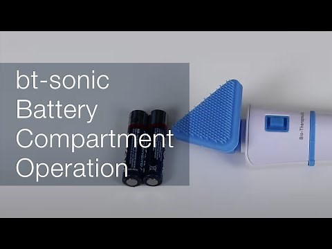 bt-sonic Battery Compartment Operation