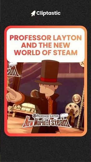 Professor Layton New World of Steam | 2026 Switch PC PS5 | Fully 3D Puzzle Game