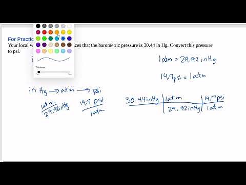 Tro Chapter 6 example 1 convert mm Hg to PSI