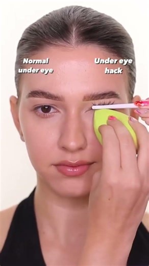 Under eye makeup hack 2026 #eyemakeup #eyeliner