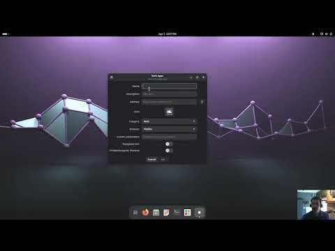Adding web apps in linux with webapp-manager