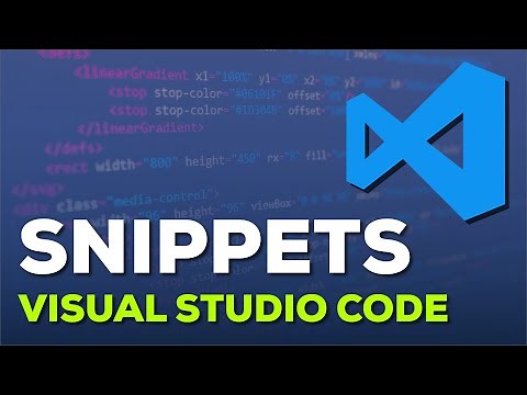 Que son los Snippets y como agregarlos en Visual Studio Code