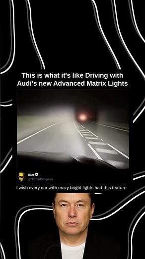 This is what it’s like driving with Audi’s new advanced matrix lights