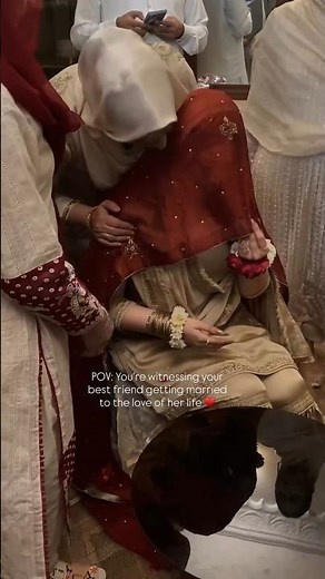 Alhamdulillah 🤍 Beautiful Nikkah Bride | Pakistani Wedding Moments ✨#PakistaniWedding #NikkahBride