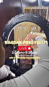 AZAKAR BAGSAK PRESYO DEALS!!! Catch us LIVE every Monday to Saturday, 2:00 PM – 9:30 PM! ✨ Layaway | COD | Credit/Debit 💳 💎 Brand-new, branded, and rare pieces 💛 Available in 14K | 18K | 21K | Lightweight Golds 📱 SOCIALS: TikTok: Azakar_jewelry with 11.4k followers Facebook: Azakar Jewelry with 18k followers Instagram: @azakarjewelryofficial I @azakarflexipayofficial I @azakarflashsale 🌍 We ship WORLDWIDE! | Azakar Jewelry