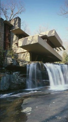 Por que es tan famosa la casa de la cascada