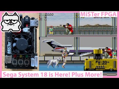 MiSTer FPGA Gets a Sega System 18 Core AND New Namco System 1 Games!