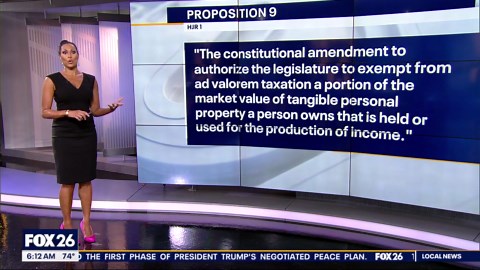 Ballot Breakdown - Texas Proposition 9