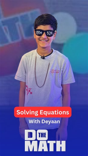 1.1K views · 4 comments | Confidence is KEY, but don’t go too fast!  Great work Deyaan with solving that equation! Head over to our stories to solve today’s problem of the day. | Do the Math | Facebook