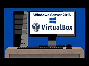 Crear máquina virtual server 2016 - Instalar Windows server 2016 en VirtualBox