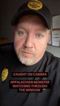 Appalachian Monster Watching Through The Window
