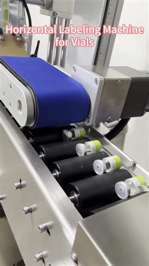 Horizontal Labeling Machine for Vials | High-Precision Labeling Solution