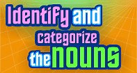 Identify and Categorize the Nouns | Noun Game | Turtle Diary