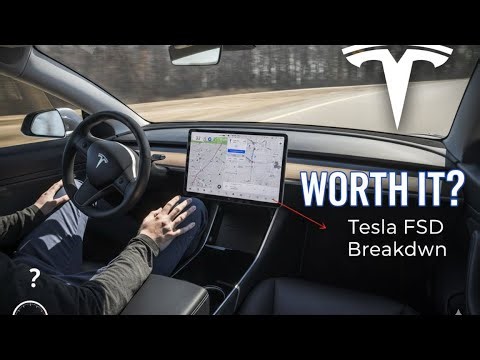 A Complete Tesla Full Self Driving Breakdown. And is it worth $100 a month??