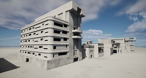 7 unique buildings with interiors by AdaluteGames