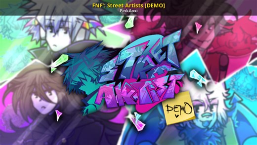 FNF': Street Artists [DEMO] Mod for Friday Night Funkin' | FNF Mods